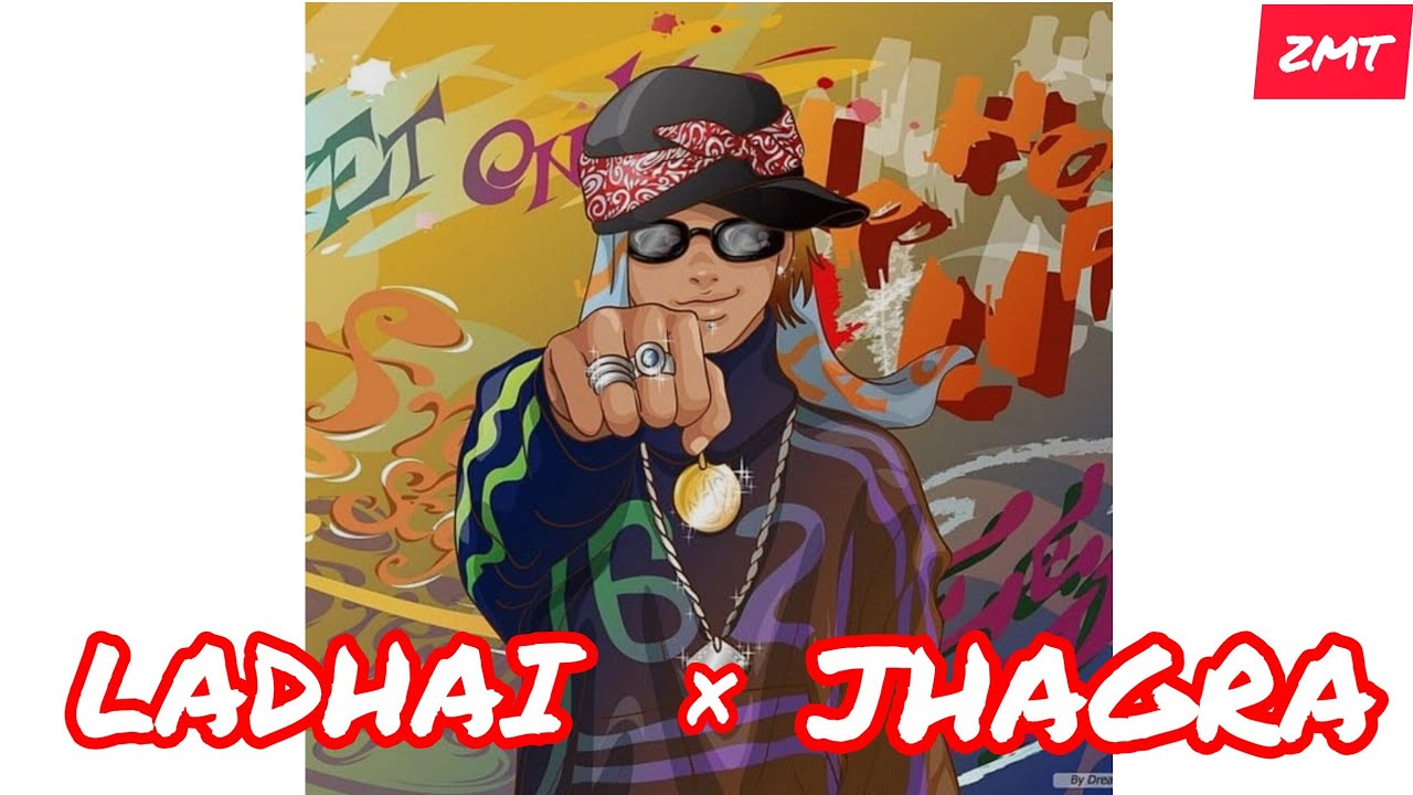 Ladhai Jhagra - ZMT Ayush || hindi lyrical rap song || music by (prod.optics) ||