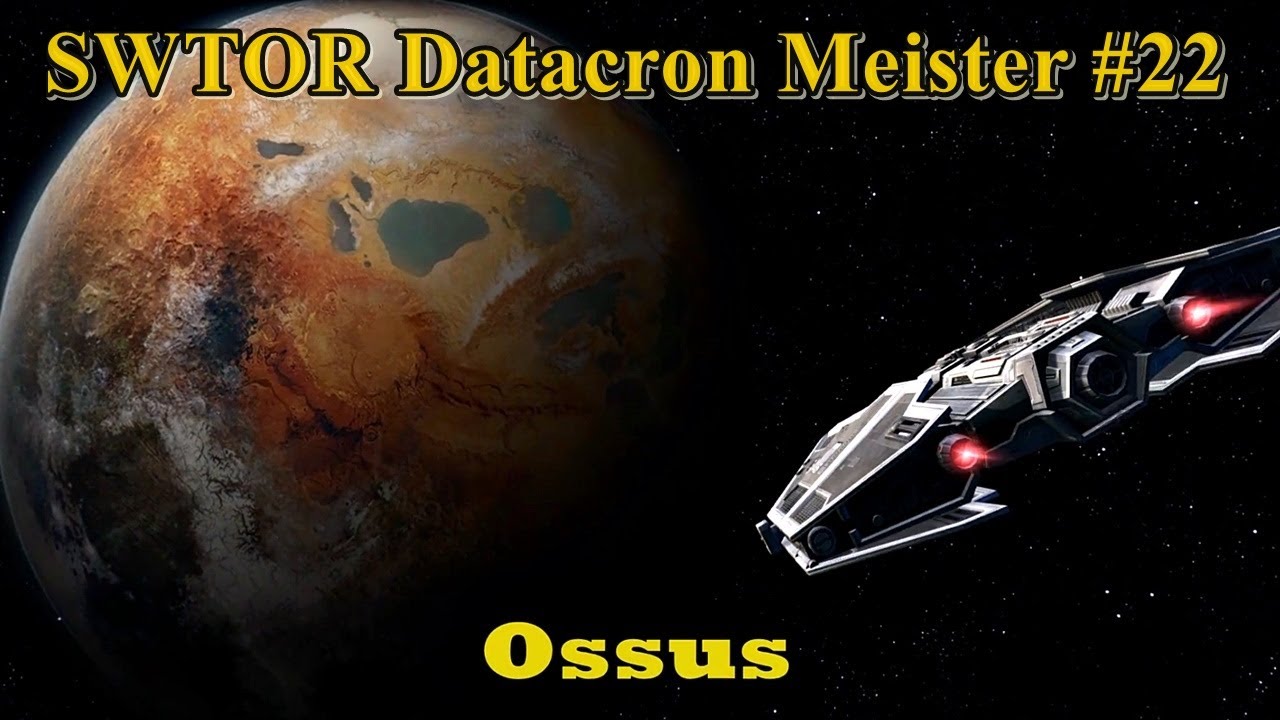 Let's Play - SWTOR Datacron Meister #22 Ossus [Deutsch] - YouTube