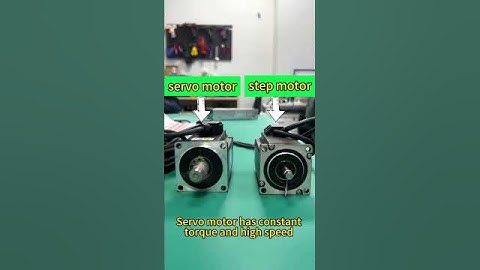 servo motor compare with stepper motor advantage