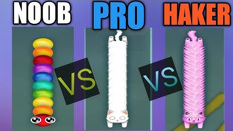 snake.io NOOB VS PRO VS HACKER | World record top 1 2023 | AMC Gamer