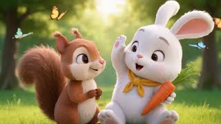 Benny the Bunny Shares His Carrot 🐰🥕 | Kindness & Sharing Story for Kids