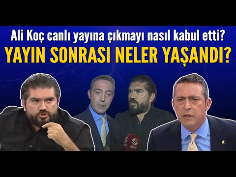 ALİ KOÇ ve ROK arasında yayın sonrası neler yaşandı?Ali Koç Derin Futbol'a çıkmayı nasıl kabul etti?