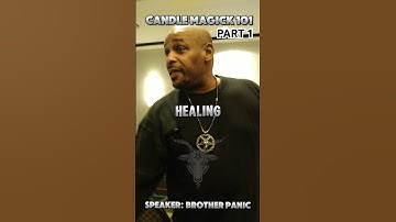 Brother Panic Candle Magick 101 #bobbyhemmitt #brotherpanic #candlemagick #magick #witchcraft