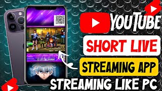 BEST SHORT STREAM APP LIVE NOW 😍 I HOWTO LIVE STREAM ON SHORT I LIVE NOW SE STREAM KAISE KARE🤔 screenshot 3