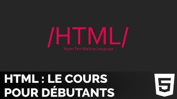 Tutoriel HTML5 Complet Pour Débutants - Créer un blog en HTML