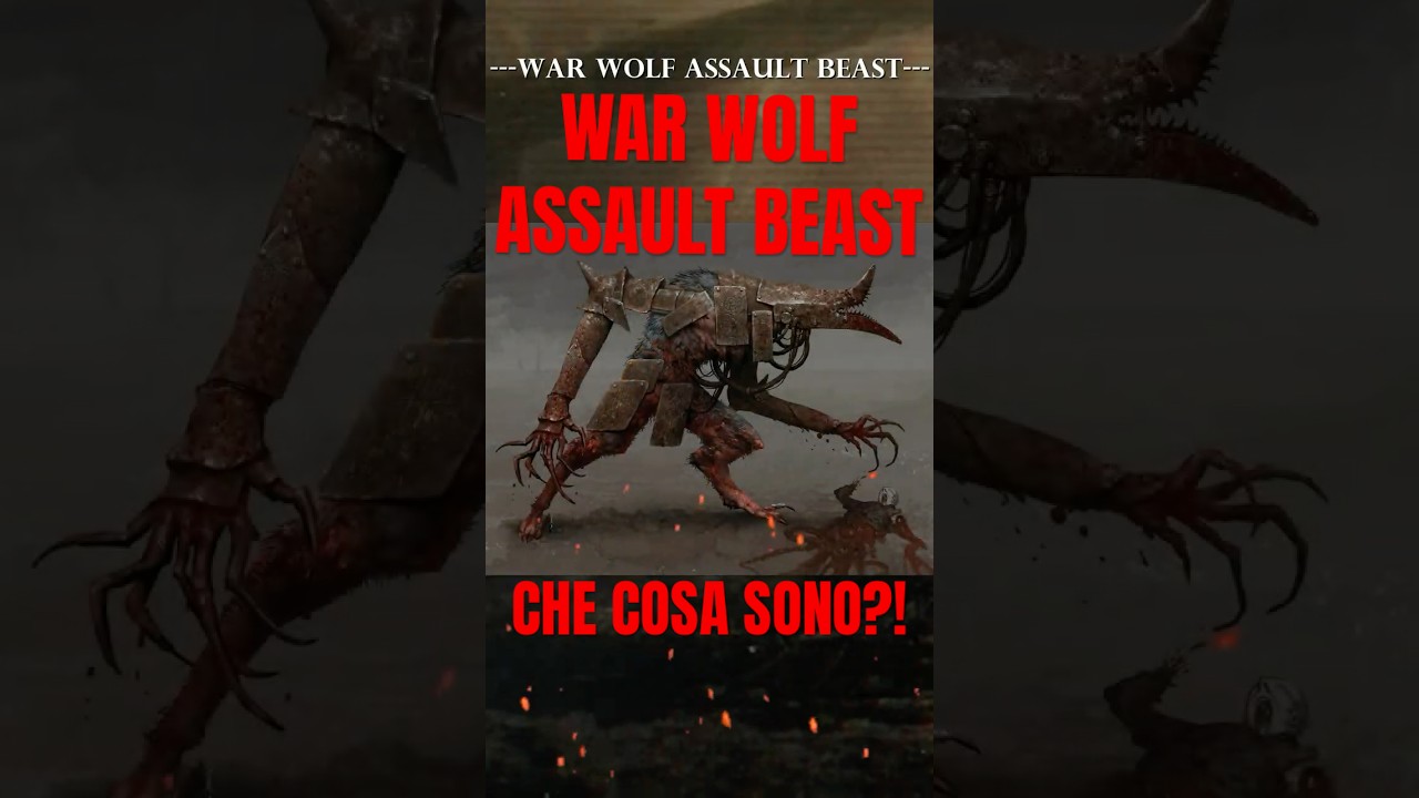 Trench Crusade Lore ITA:Chi sono i War Wolf Assault Beast? 