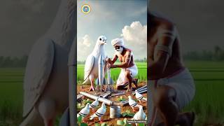 The farmer and the pigeon join forces to build a large rocket. #shorts