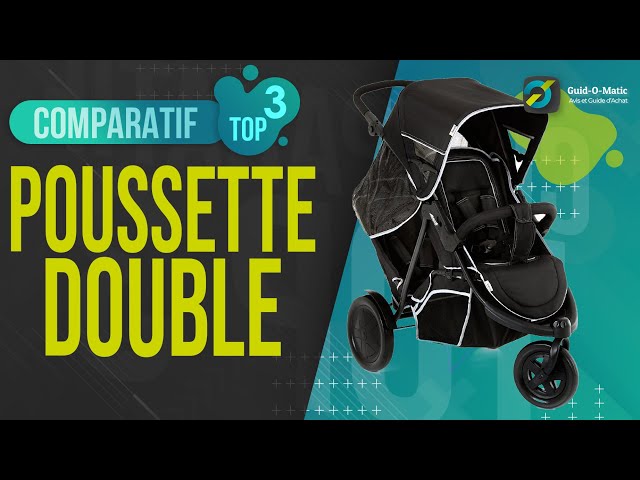 Poussette double Roadster Duo HAUCK : Comparateur, Avis, Prix