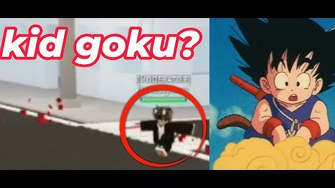 NEW admin character kid goku: Jujutsu Shenanigans