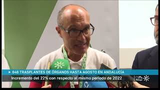 Informativo Canal Sur Reunión Trasplantes Hospital Clínico 2023