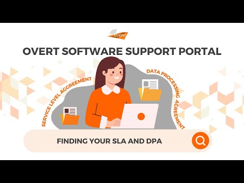 Support Portal: Finding your Service Level Agreement and Data Processing Agreement