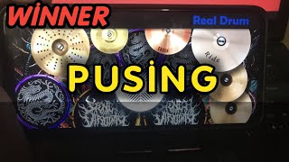 PUSING - WINNER || REAL DRUM COVER