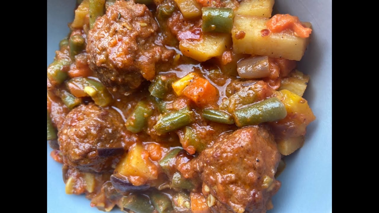 JUICY MEATBALL RECIPE How to cook Meatballs with Mixed Vegetables