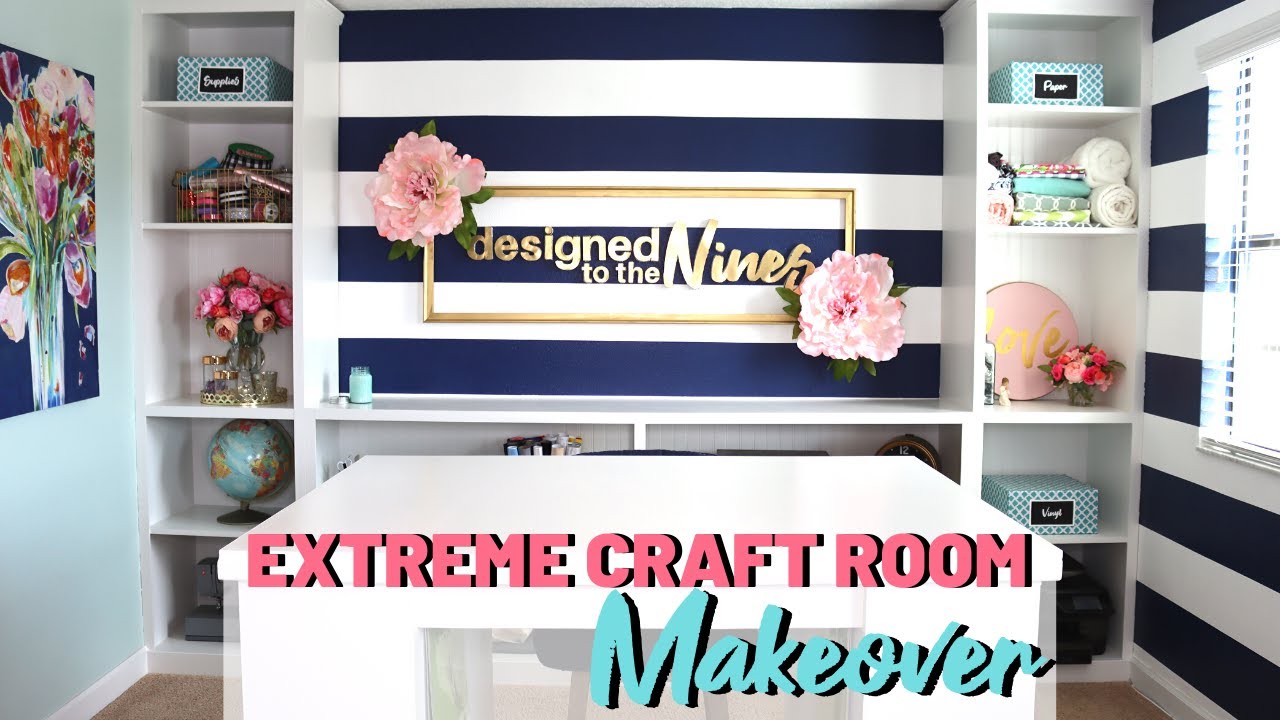 Craft Room Makeover On A Budget