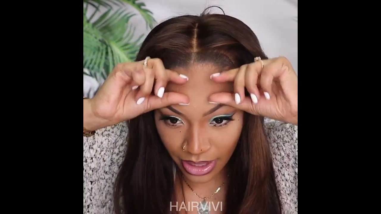 Wig with fake scalp is Very Natural!!  Why We Don't Find It Earlier?? 