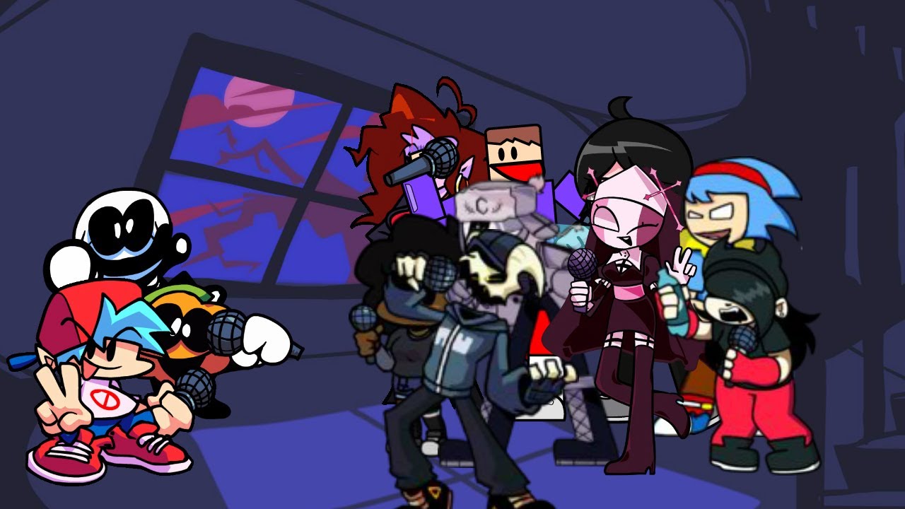 Spookeez but Every Turn a Different Character Sings 🎶 (FNF Spookeez but Everyone Sings It)