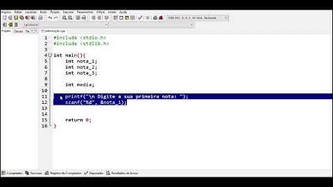 C/C++ - Primeiro programa em #01