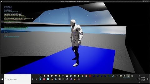 Spaceship Elevators Test in Unreal Engine 4.26