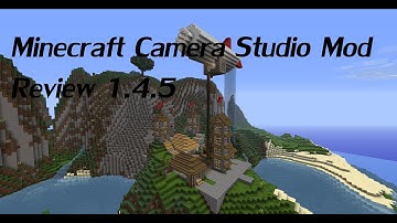 Minecraft Camera Studio mod review 1.4.5