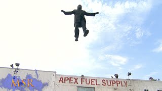 Magician Performs Mind-Blowing Levitation