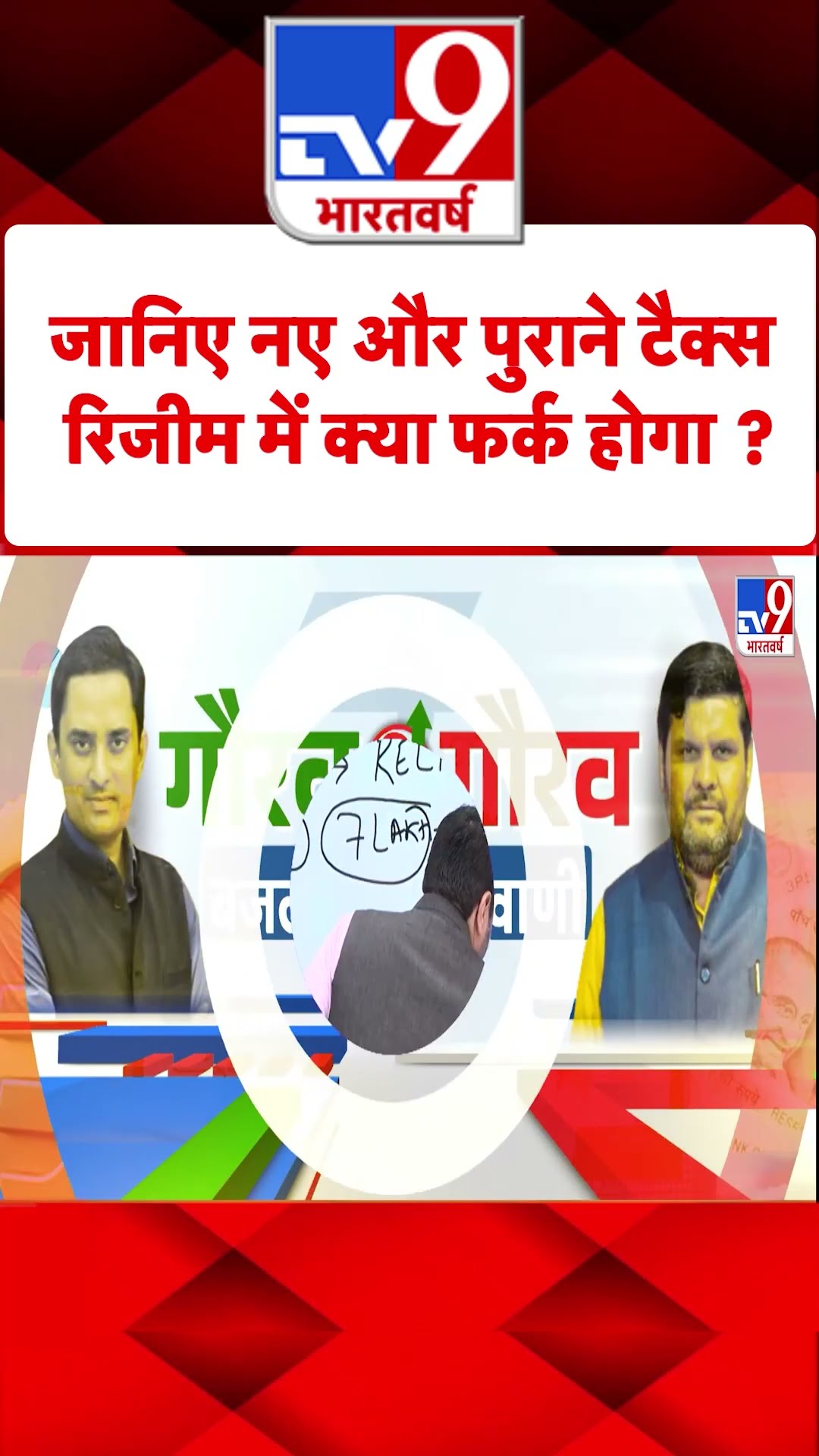 Budget 2025 : जानिए नए और पुराने टैक्स रिजीम में क्या फर्क होगा?| Government | #tv9shorts