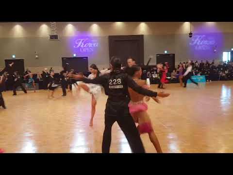 2018 Korea Open Professional latin 윤주한&배예슬기 파소