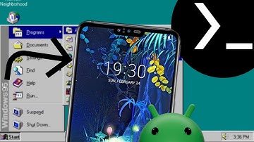 How to run Windows 95 on Android phones with Termux