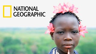 National Geographic Magazine. Omo Valley People, Ethiopia, Cyanotype Prints