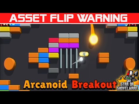 Asset Flip Warning: Arcanoid Breakout (2021 Nintendo Switch)