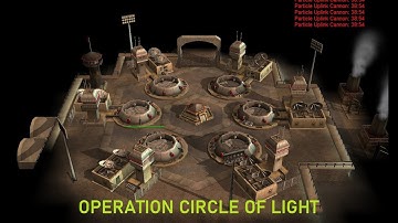 Command & Conquer - Generals Game-play (CUSTOM MISSION - GLA : Operation Circle of Light)