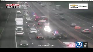 FIRST ALERT TRAFFIC: Left lane closed on I-95 south in Westport