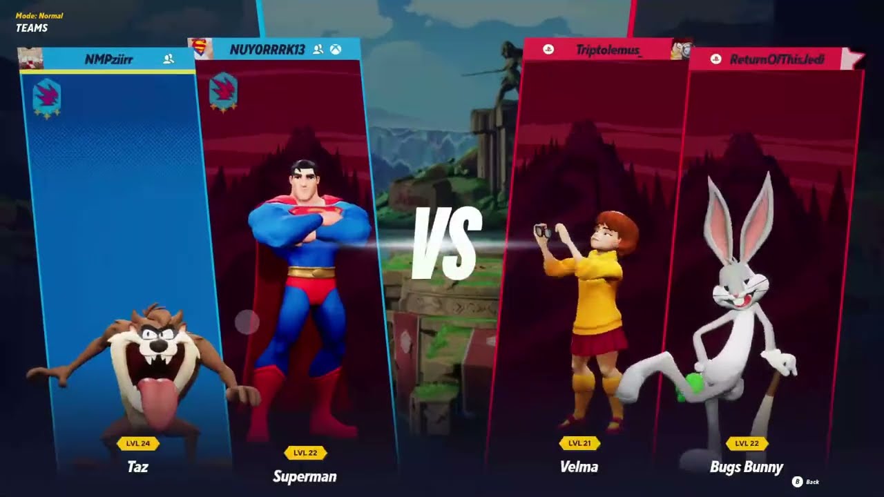 Multiversus - SuperMan & Taz 2v2 Matches (8/1/22 Full Stream)