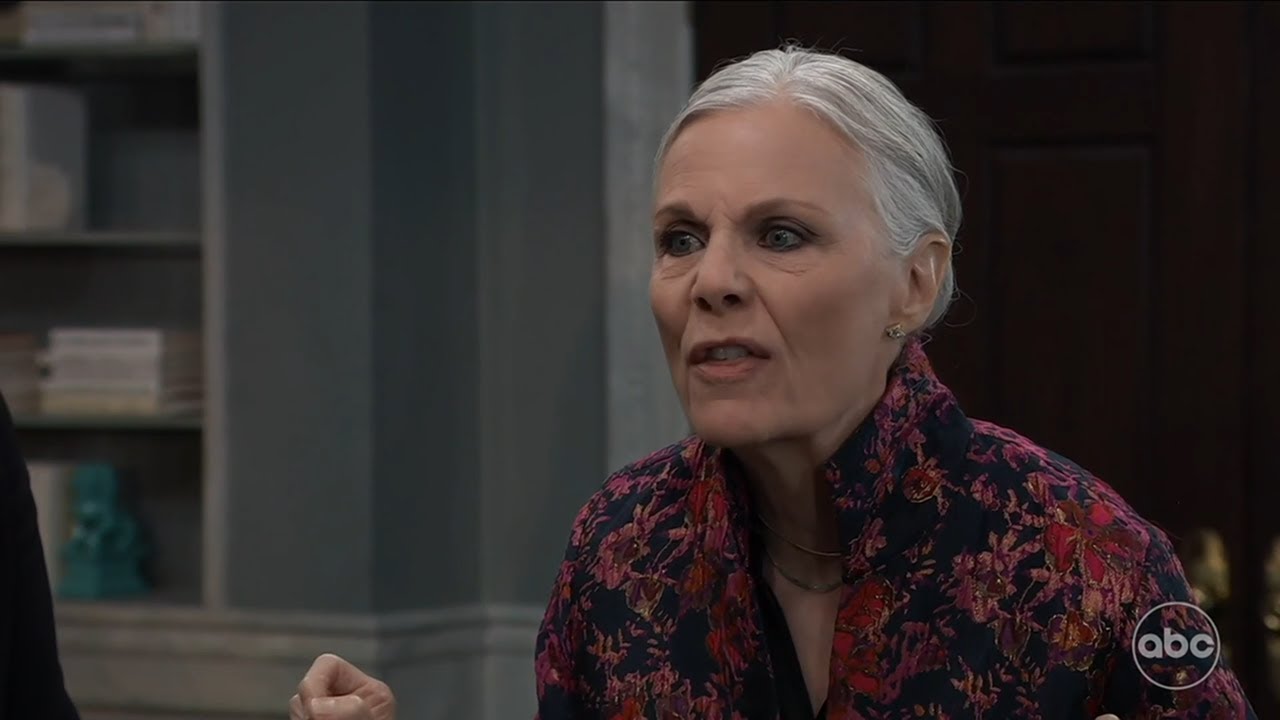 Tracy Reacts To Being Kicked Out Of Home By Ronnie on General Hospital  (Oct. 21, 2025) - YouTube