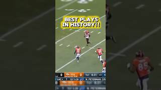 BEST PLAYS IN FOOTBALL HISTORY!! #nfl #football #highlights