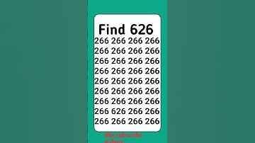 Optical illusion test for genius spot the hidden number in sec #shortsfeed #shorts #subscribers