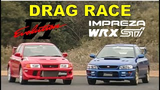 Drag Race #66 | Mitsubishi Lancer EVO 6 TME vs Subaru Impreza STi RA Version 6 Drag Race 67 Mitsubishi Lancer Evo 6 Tme Vs Subaru Impreza Sti Ra Version 6