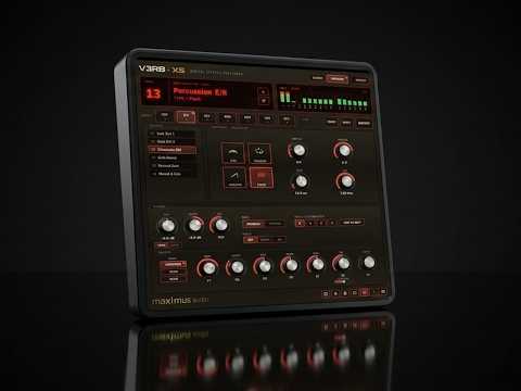 V3RB-X5 | Multi-FX Plugin Based on Yamaha SPX90 & SPX50D - AAX, VST3 & AU