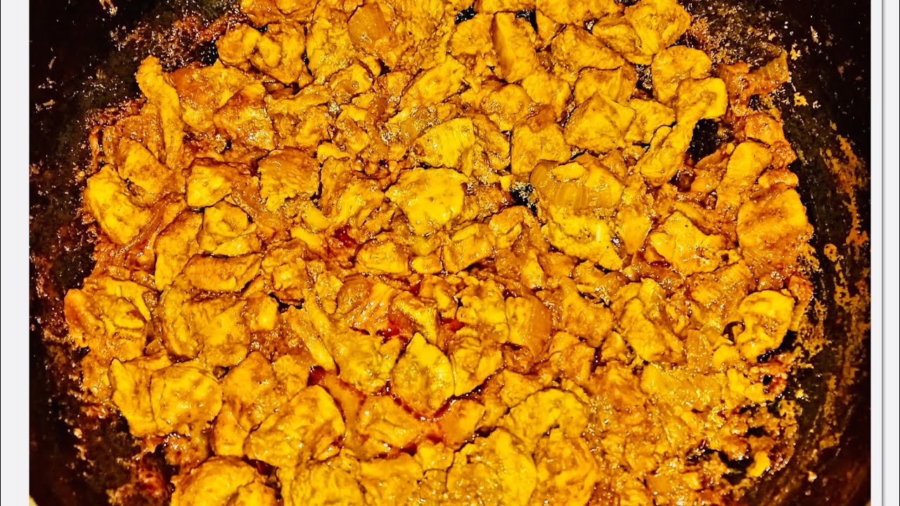 ~ KOOKVLOG ~ KIPFILET IN KERRIE ( MASALA ) KLAARMAKEN - RAMPIARE HOELAS