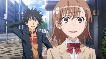 Misaka Mikoto Meets Touma For Their Date!