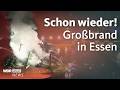 Dritter Großbrand in Essen: Polizei ermittelt | WDR Aktuelle Stunde