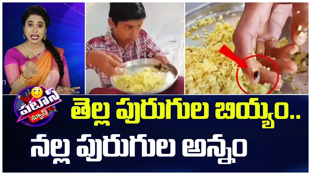 Basara BC Hostel rice with insects : తెల్ల పురుగుల బియ్యం..నల్ల పురుగుల అన్నం | 10TV