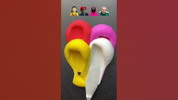 Squid Game characters mixing Guess the last color #squidgame2 #satisfying #colormixing #mix #colors
