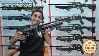 New stok senapan angin PCP BOCAP PREDATOR 500CC TACTICAL LIPAT terbaru 2022