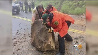 Malibu Hiker Critically Hurt In Rock Slide