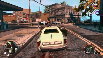 Weird Saints Row The Third Bug... On a Car!