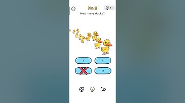 Brain Out Level 2, How many Ducks? #brainoutlevel2 #trending #gaming