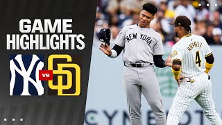 Yankees vs. Padres Game Highlights (5\/25\/24) | MLB Highlights