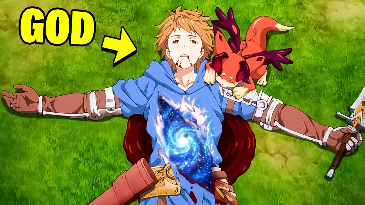 Loser dies protecting a sky goddess and revive insanely powerful | Anime recap