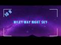 Milky Way Night Sky Ambiance 10 Hours | Cosmic Sounds for Sleep &amp; Relaxation 🌌