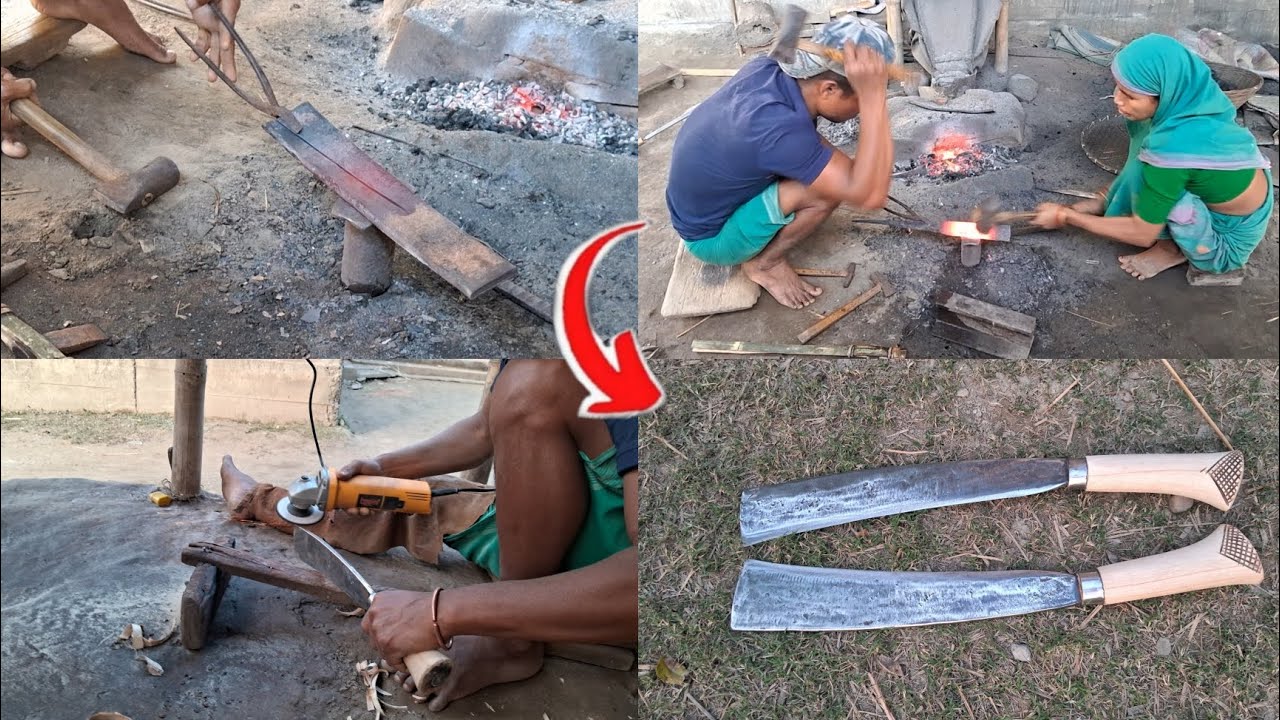 How To Make Naga Dao At Home( नया नागा डाओ केसे वनाय आओ देख ते है)🤔#viralvideo #nagadao #dao